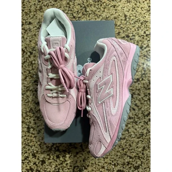 6.5Y/ 8W PASTEL PINK NEW BALANCE 204L U204LMMD ❤️✅ SHIPS ASAP BRAND NEW CUTE - Picture 3 of 6